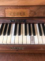 Piano, Muziek en Instrumenten, Piano's, Ophalen, Gebruikt, Bruin
