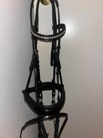 BR hoofdstel cob, lak neusriem en Swarovski, Dieren en Toebehoren, Paarden en Pony's | Hoofdstellen en Tuigage, Ophalen of Verzenden