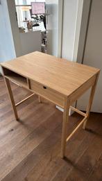 Bamboe bureau NORDKISA, Huis en Inrichting, Bureaus, Ophalen, Zo goed als nieuw