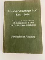 Leybold catalogus uit 1930, Antiek en Kunst, Antiek | Gereedschap en Instrumenten, Ophalen of Verzenden