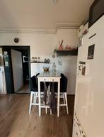 Bartafel (met glasplaat) met 4 barstoelen Riviera Maison, Ophalen, Gebruikt, 4 tot 6 stoelen