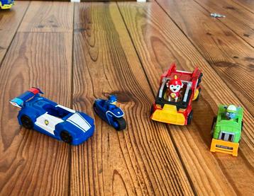 Paw Patrol 3 voertuigen  beschikbaar voor biedingen