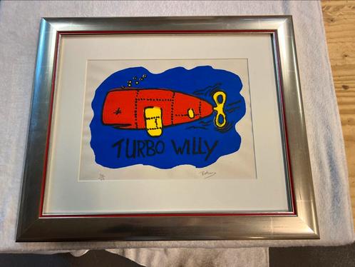 Twee zeefdrukken van Botas, Antiek en Kunst, Kunst | Litho's en Zeefdrukken, Ophalen of Verzenden