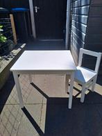 Stoeltje en tafeltje, Kinderen en Baby's, Kinderkamer | Tafels en Stoelen, Ophalen, Gebruikt, Tafel(s) en Stoel(en)