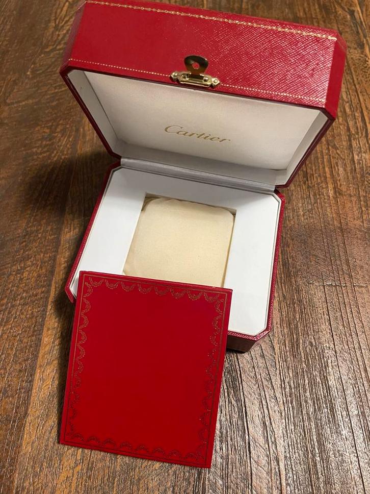 Origineel Cartier Horloge doos, Sieraden, Tassen en Uiterlijk, Overige Accessoires, Zo goed als nieuw, Ophalen of Verzenden