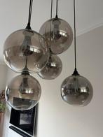 Glazen eettafellamp, Ophalen, Zo goed als nieuw, Glas, 75 cm of meer