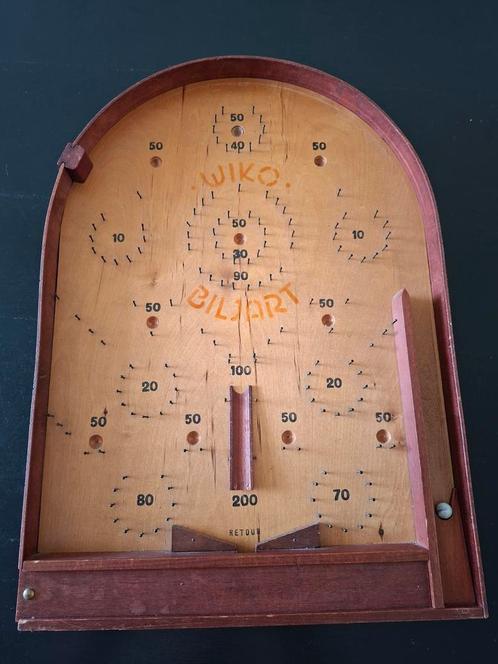 Origineel Wiko biljart van Homas, Antiek en Kunst, Antiek | Speelgoed, Ophalen of Verzenden