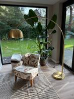 Booglamp Goud merk Zuiver, Huis en Inrichting, Lampen | Vloerlampen, Ophalen, Gebruikt, 150 tot 200 cm