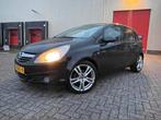 Opel Corsa 1.2 16V 5D Easytronic 2010 Zwart, Auto's, 47 €/maand, Origineel Nederlands, Te koop, 5 stoelen