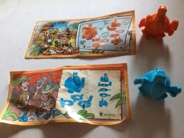 FF061 en FF061A Uit ferrero surprise eieren, Verzamelen, Verrassingseieren, Zo goed als nieuw, Ophalen of Verzenden