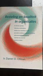 D.D. Ofman - Bezieling en kwaliteit in organisaties, Ophalen of Verzenden, Zo goed als nieuw, D.D. Ofman