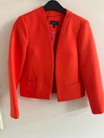 Oranje/koraal kort (colbert)jasje van Topshop maat 36, Ophalen of Verzenden, Zo goed als nieuw, Maat 36 (S), Oranje