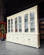 XXL Buffetkast | Franse stijl Servieskast | Creme wit #1676, Met deur(en), 200 cm of meer, Ophalen of Verzenden, 200 cm of meer