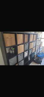 Kallax 5x5 zwartbruin ikea, Ophalen, Zo goed als nieuw
