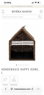 Gezocht hondenhuis Riviera Maison L, Ophalen, 65 tot 100 cm, Hondenhok, Zo goed als nieuw