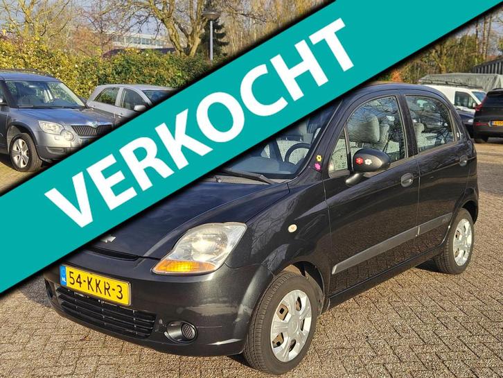 Chevrolet Matiz 0.8 Spirit|Stuurbekrachteging|NW APK 12-2026, Auto's, Chevrolet, Particulier, Te koop, Matiz, ABS, Airbags, Centrale vergrendeling