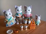 Sylvanian families latte katten compleet, Ophalen of Verzenden, Zo goed als nieuw, Poppenhuis