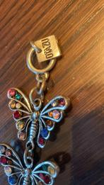 Otazu Armband & Ketting met vlinders en strass, Sieraden, Tassen en Uiterlijk, Kettingen, Ophalen, Zo goed als nieuw, Overige materialen