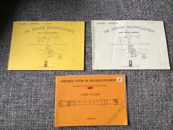Blokfluitles bladmuziek beschikbaar voor biedingen