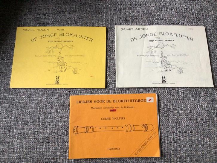 Blokfluitles bladmuziek, Muziek en Instrumenten, Bladmuziek, Gebruikt, Les of Cursus, Overige genres, Blokfluit, Ophalen of Verzenden