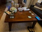 Kersen houten salon tafel, Ophalen, Klassiek, Vierkant, Zo goed als nieuw