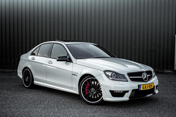 C63 AMG P31 Development Package 1e LAK Parelmoer! Blindspot, Auto's, Mercedes-Benz, Bedrijf, C-Klasse, ABS, Achteruitrijcamera
