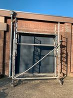 Schuifsteiger te koop met een werkhoogte van 4 meter., Ophalen, Gebruikt, Rolsteiger of Kamersteiger, 2 tot 5 meter