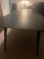 Tafel zwart, Huis en Inrichting, Tafels | Eettafels, Ophalen, Gebruikt, 200 cm of meer, 50 tot 100 cm
