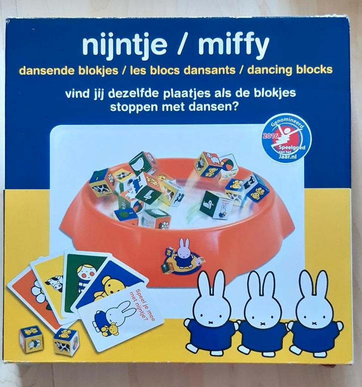 Nijntje Dansende Blokjes Spel, Kinderen en Baby's, Speelgoed | Buiten | Speeltoestellen, Gebruikt, Overige typen, Ophalen of Verzenden