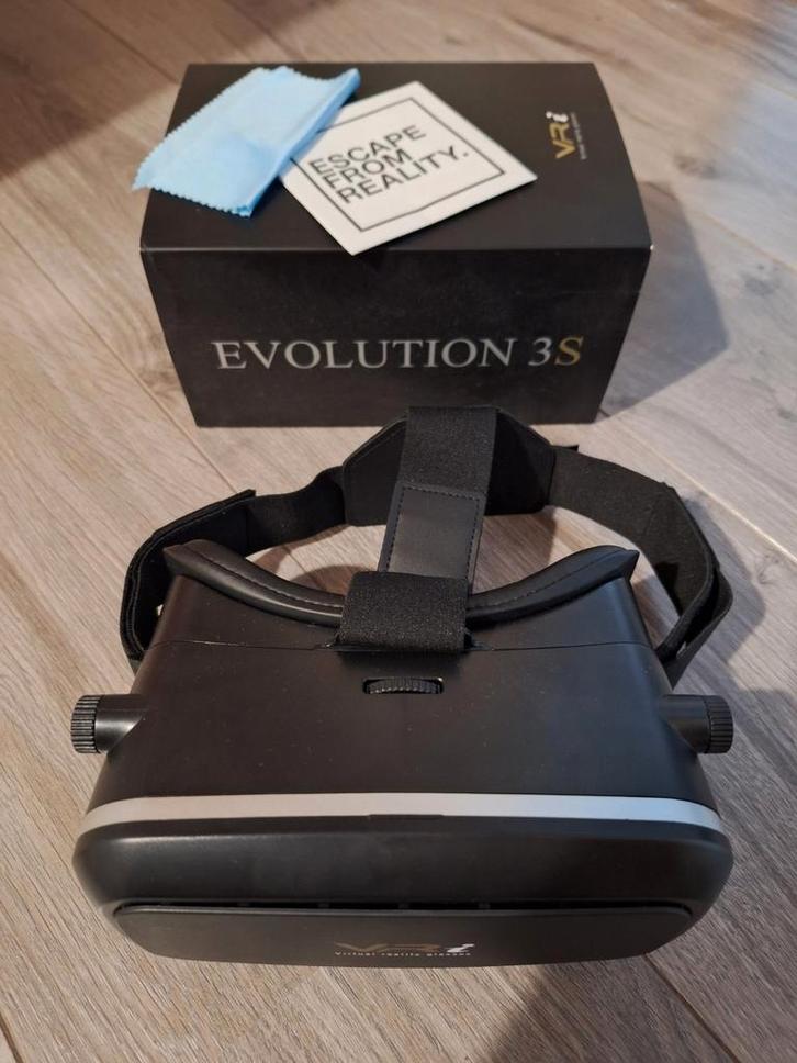 VR Bril - Virtuele Realiteit Glasses, Spelcomputers en Games, Virtual Reality, Zo goed als nieuw, Telefoon, VR-bril, Ophalen of Verzenden