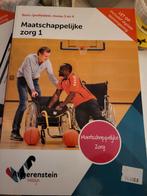 Maatschappelijke zorg 1 leerboek, Nieuw, Overige niveaus, Ophalen of Verzenden, Angerenstein