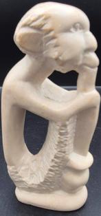 Afrikaans Spekstenen beeldje 15 cm hoog, Antiek en Kunst, Ophalen of Verzenden