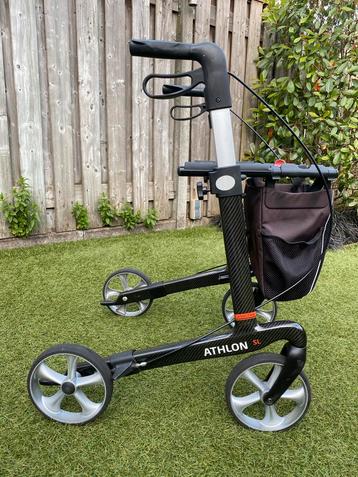 Carbon rollator - Athlon SL (5,5kg)met tas beschikbaar voor biedingen