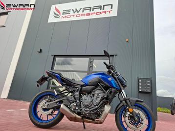YAMAHA MT 07 ABS (bj 2023) Top staat A2 beschikbaar voor biedingen