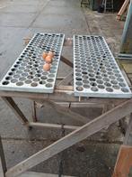 Eier rekken, Ophalen