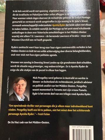 Ryder: Ayesha Ryder Thriller - Nick Pengelley beschikbaar voor biedingen