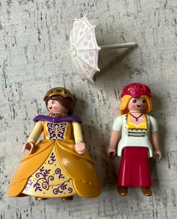 Vintage Playmobil 4657/ 4639 Koningin en hofdame beschikbaar voor biedingen
