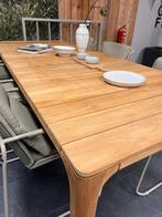 Tuinset Parma Latte | 4 Seasons Outdoor | Showroommodel, Ophalen, Gebruikt, 6 zitplaatsen, Teakhout