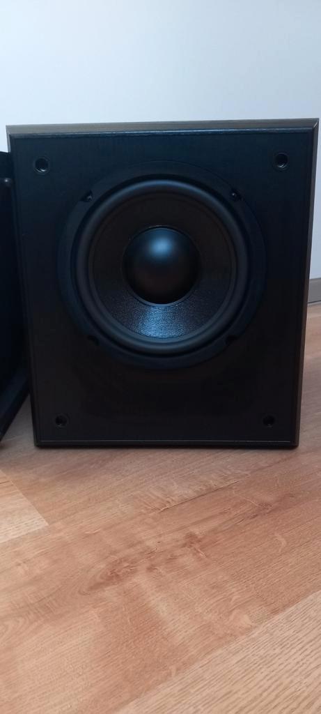 Mission 70ASE actieve subwoofer, Audio, Tv en Foto, Luidsprekers, Zo goed als nieuw, Subwoofer, 120 watt of meer, Overige merken