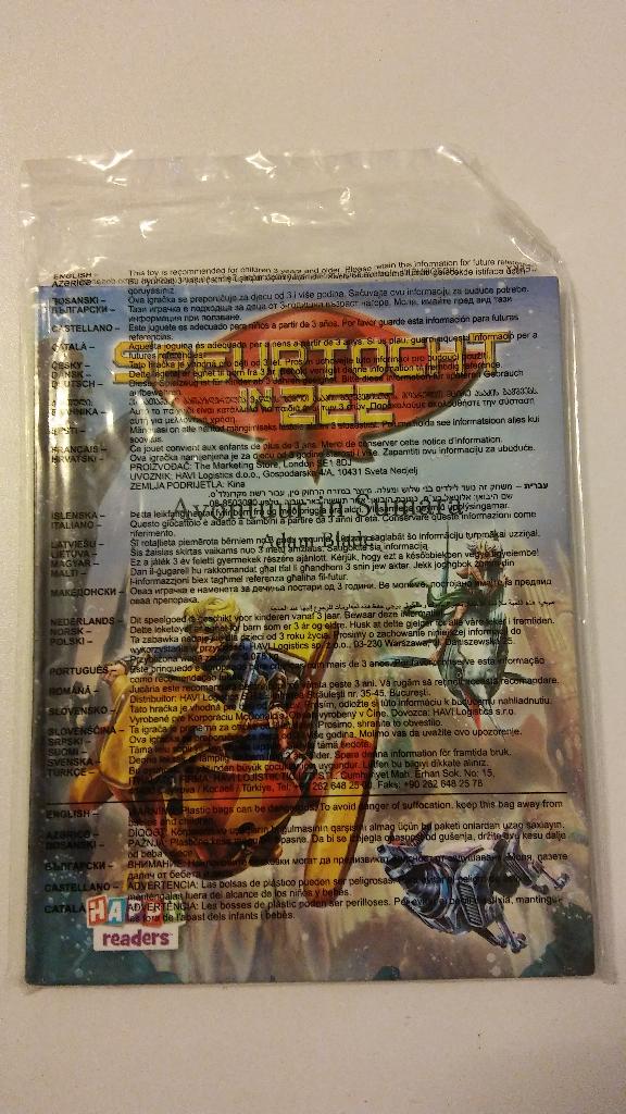 Speurtocht in zee Mc Donalds Happy Meal readers NIEUW SEAL, Ophalen of Verzenden, Overige figuren, Nieuw, Overige typen