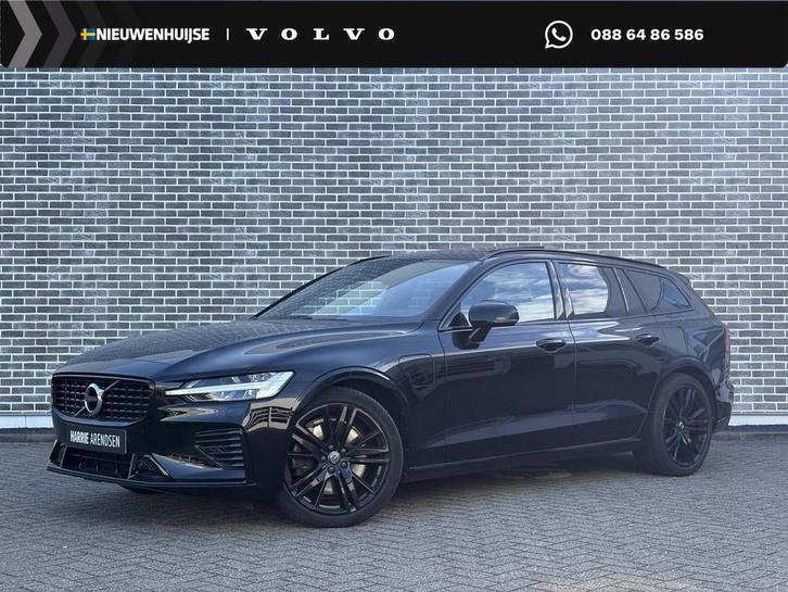 Volvo V60 Recharge T6 AWD R-Design | Panoramadak | Harman Ka, Auto's, Volvo, Bedrijf, Te koop, V60, 4x4, ABS, Achteruitrijcamera