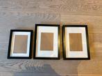 IKEA RIBBA Fotolijsten - 3 stuks, Ophalen, Zo goed als nieuw