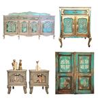 Unieke Handbeschilderde meubels/ vintage en modern kast., Huis en Inrichting, Verzenden, Mina Donyavi Art Gallery, Donyavimin@gmail.com