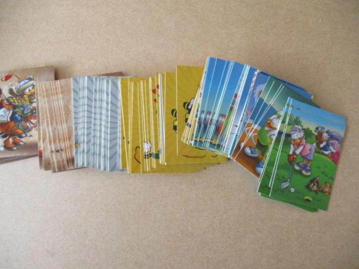 adv10280 heel veel donald duck story verzamel kaarten, Verzamelen, Disney, Gebruikt, Plaatje of Poster, Overige figuren, Ophalen