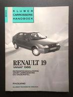 Renault 19 vanaf 1988. Kluwer Carrosserie handboek, nieuw., Ophalen of Verzenden