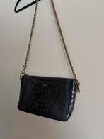 Ralph Lauren Zwarte Slangenprint Tas, Sieraden, Tassen en Uiterlijk, Tassen | Damestassen, Ophalen of Verzenden, Gebruikt, Zwart