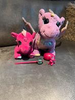 Baby born draken familie, Kinderen en Baby's, Speelgoed | Poppen, Ophalen of Verzenden, Zo goed als nieuw, Babypop