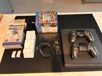 Ps4 1TB, incl 2 controllers en 7 spellen, Spelcomputers en Games, Spelcomputers | Sony PlayStation 4, Ophalen, Met games, Met 2 controllers