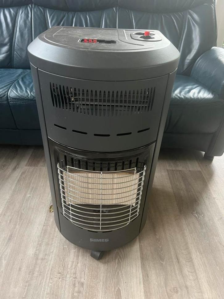 Gimeg gas+electra verwarming voor huis, terras of camping, Huis en Inrichting, Kachels, Zo goed als nieuw, Gaskachel, Gas, Ophalen