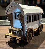 Miniatuur woonwagen / rolleman, Ophalen, Zo goed als nieuw